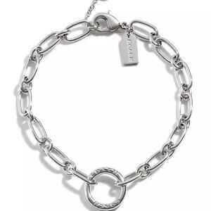 NWT Coach Women's Signature Link Bracelet